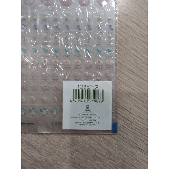 VTG Sanrio PlannerStickers Little Cottonwood Cottage Japan Sealed Rare 1990 1995 - Picture 4 of 7